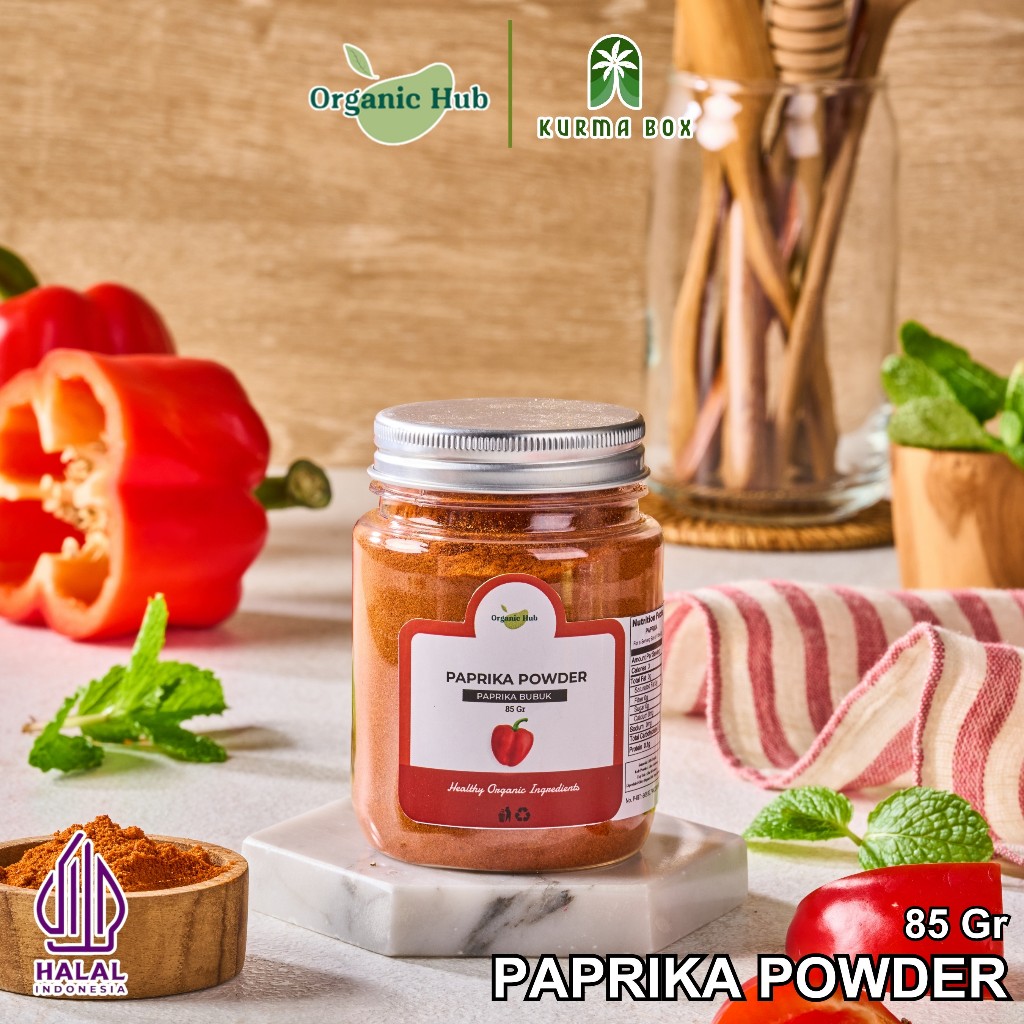 

Organic Hub Paprika Bubuk 100% Asli Rempah Nusantara Papprika Powder Bumbu Masak Dapur Premium 85 gr