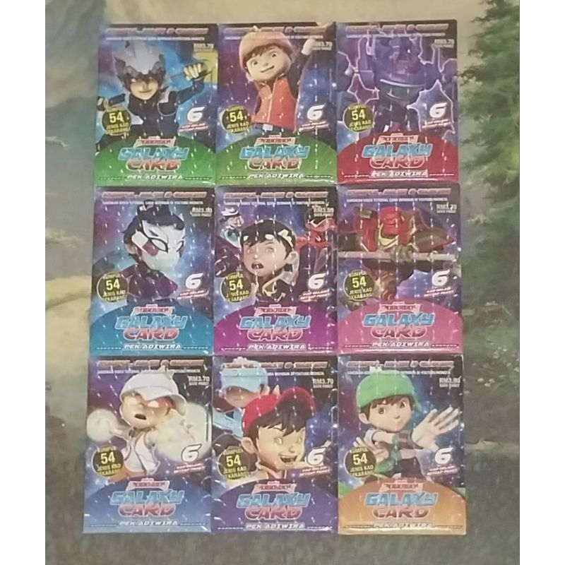 BoBoiBoy Galaxy Card : Pek Adiwira