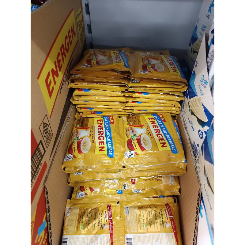 

ENERGEN INSTAN SEREAL & SUSU 32 GR (isi 10 sachets)