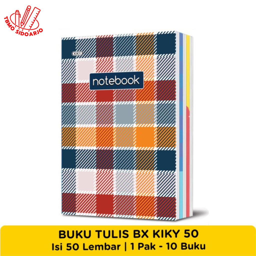

PACK BUKU TULIS KIKY BOXY 50 LEMBAR ISI 10 BUKU