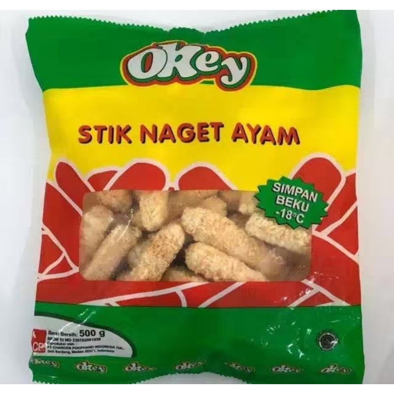 

Stik Nugget okey 500 gram isi 50 butir