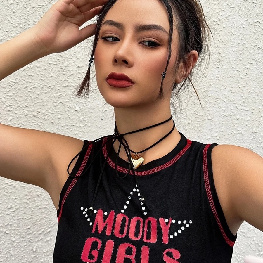 NunuLisaTan - Perhiasan Kalung Wanita Cantik Kalung Tali Tali Etnik