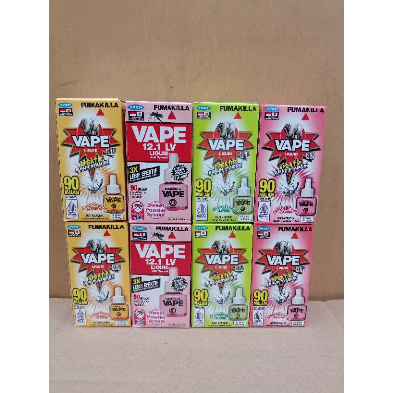 Fumakilla Obat Nyamuk VAPE Refill Liquid 90malam