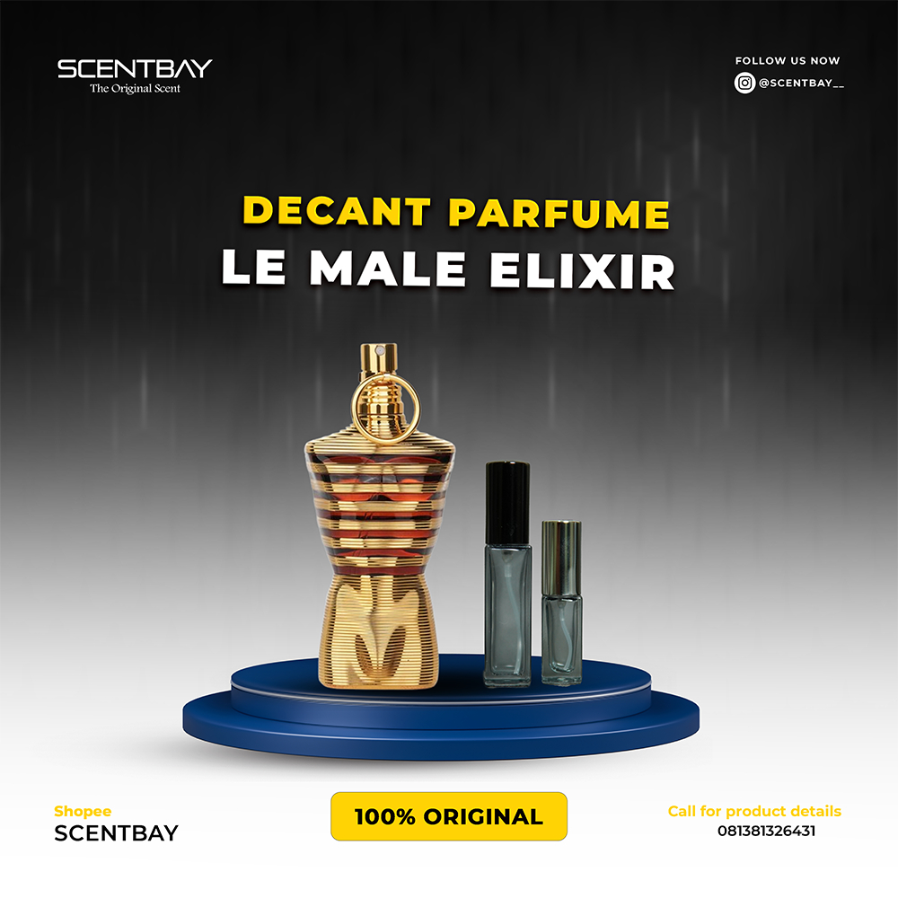 JPG LE MALE ELIXIR DECANT PARFUME