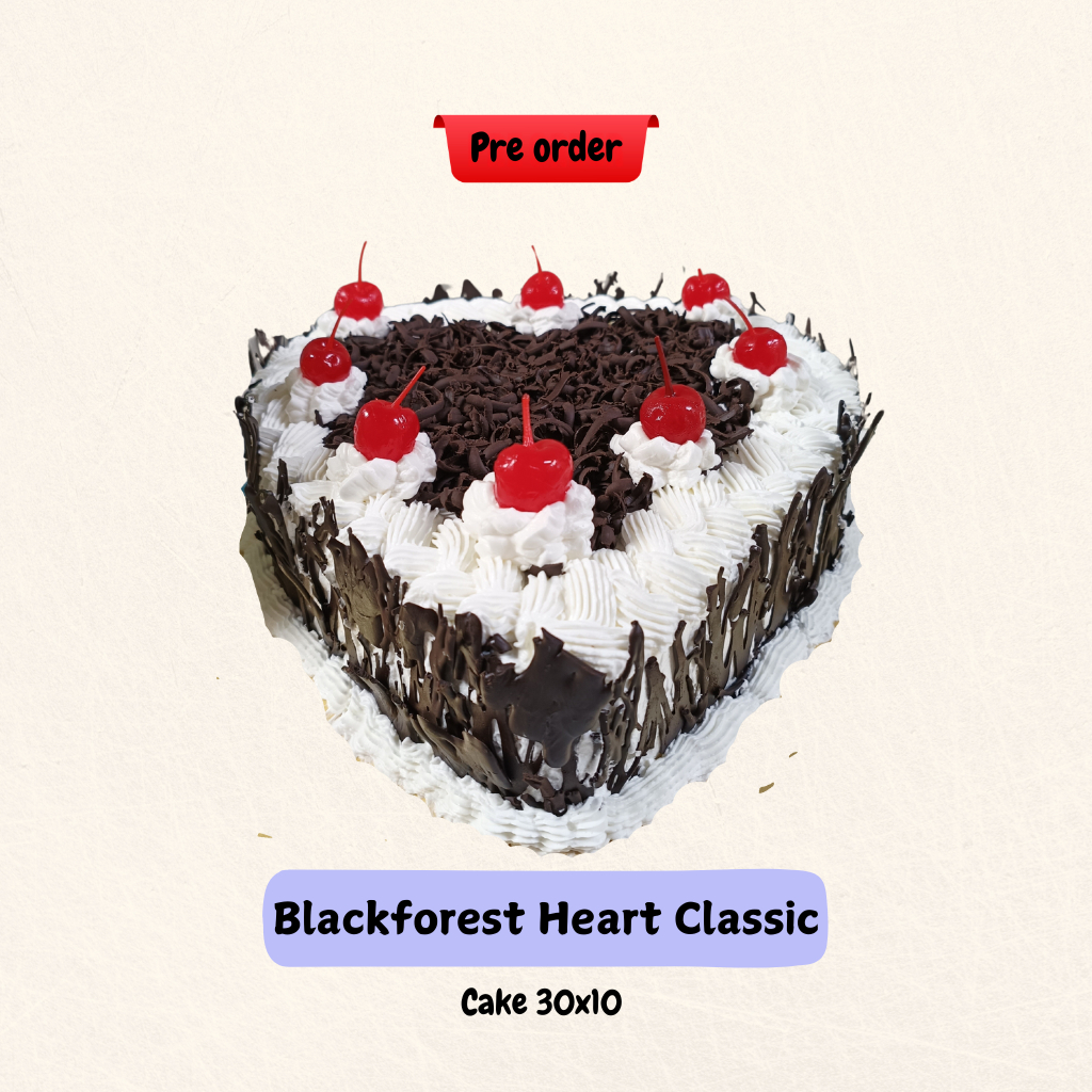 

PO,H-2, Blackforest Heart Classic,Cake Ulang tahun, homemade cake