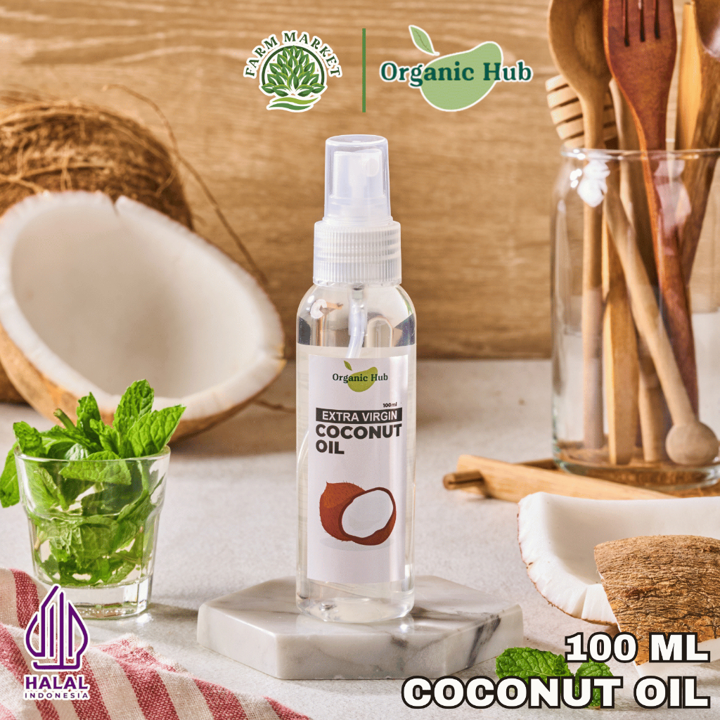 

Organic Hub Extra Minyak Kelapa EVCO Virgin Coconut Oil 100% Murni Premium Quality 100 ml