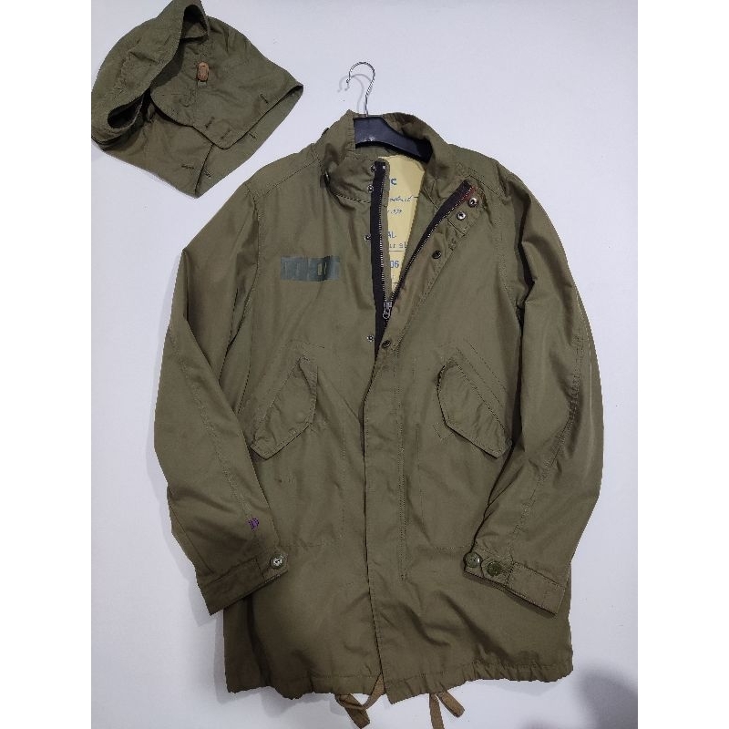 FISHTAIL JACKET ARMY DOHC
