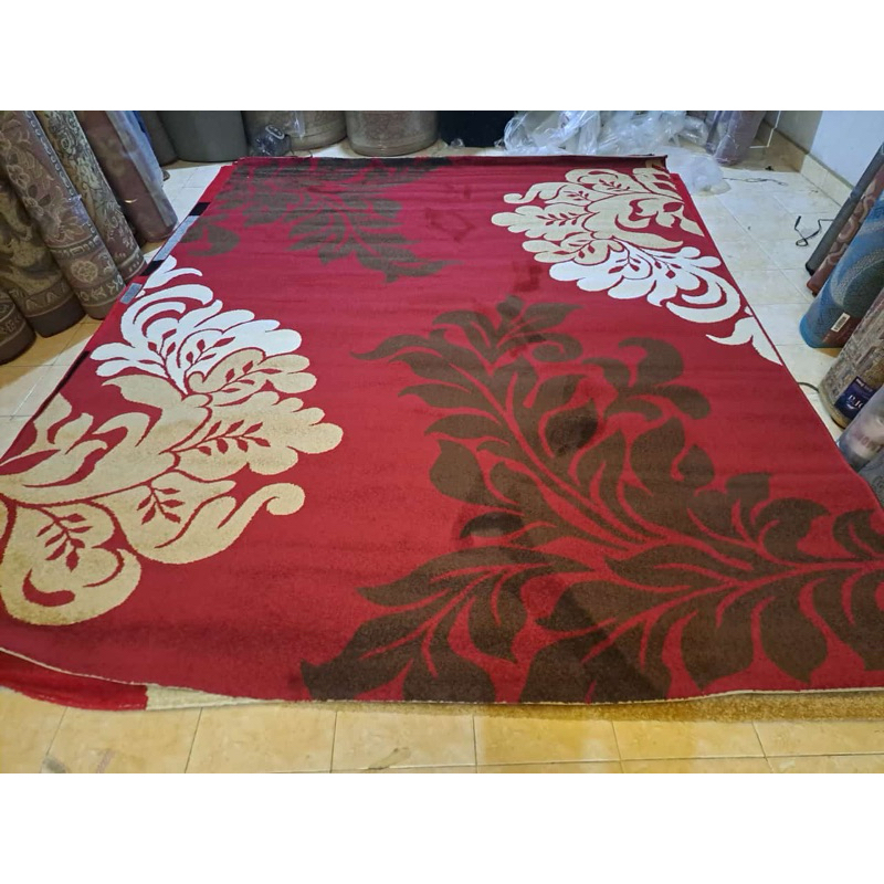 Karpet Permadani PARIS JUMBO 4x6 / 250x330 cm / Tanpa Rumbai / Ambal / Motif Timbul