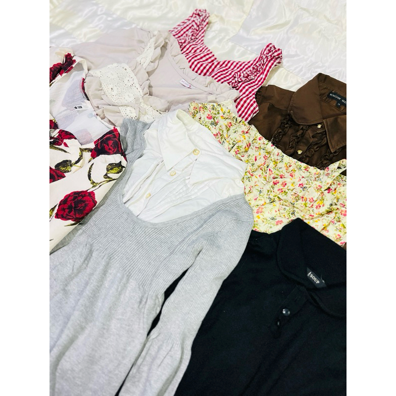 prelove dress gingham knit dll