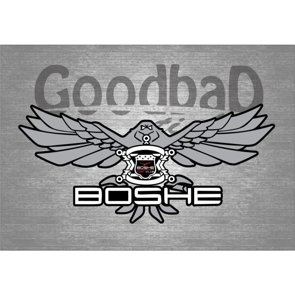 STICKER CUTTING LOGO BOSHE VVIP CLUB