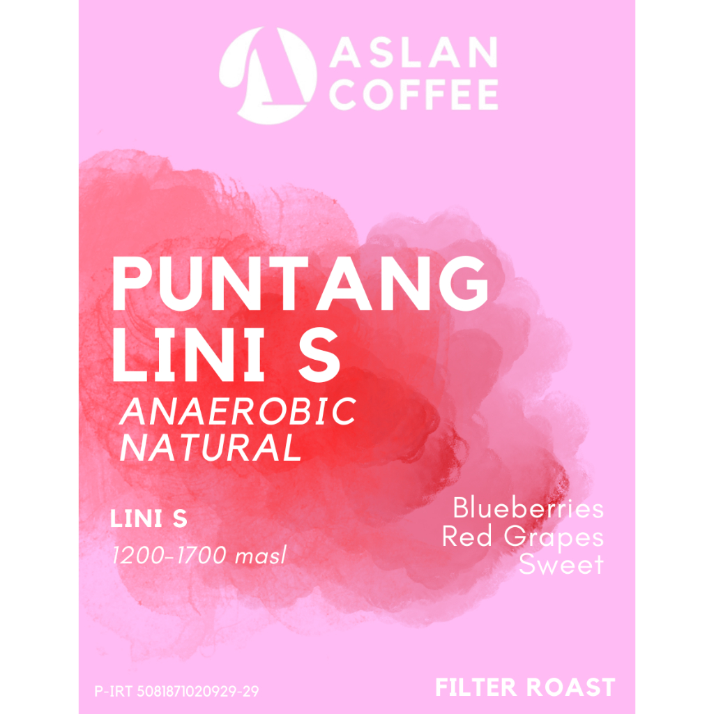 

Biji Kopi Arabica Puntang Lini S Anaerobic Natural - Aslan Coffee