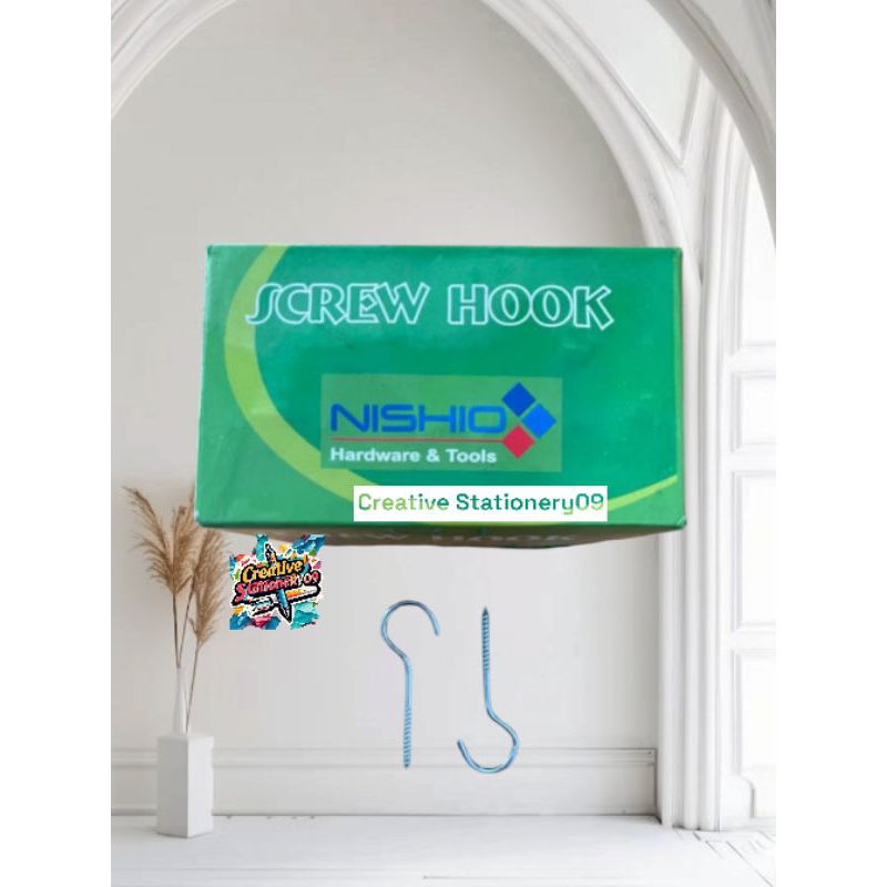 Sekrup Tanda Tanya No 12 / Kapstok Tanda Tanya #12/8cm Per 1 Pcs