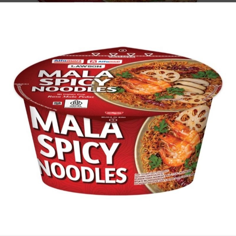 

mie instan cup mala pedas 80g