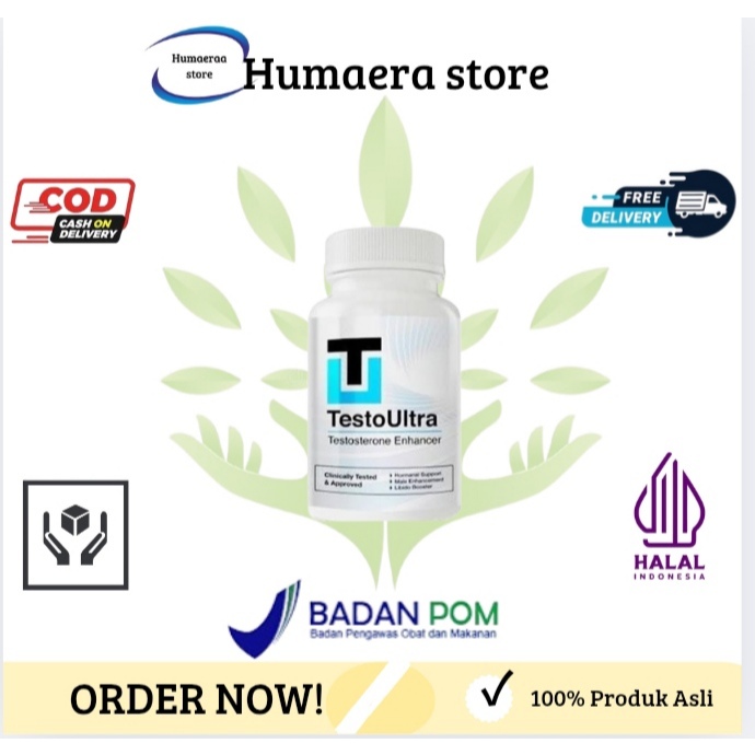 TESTO ULTRA BOOSTER TESTOSTERONE BOOSTER PENAMBAH HORMON HERBAL