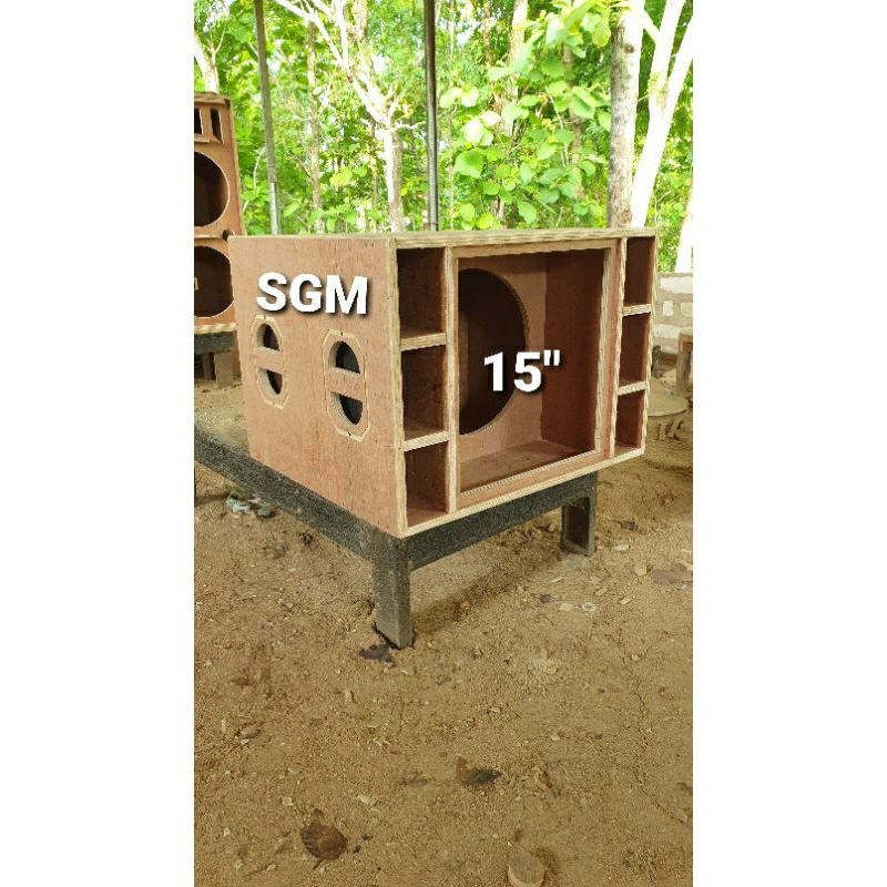 Box spl 15 inch mentahan tanpa grill