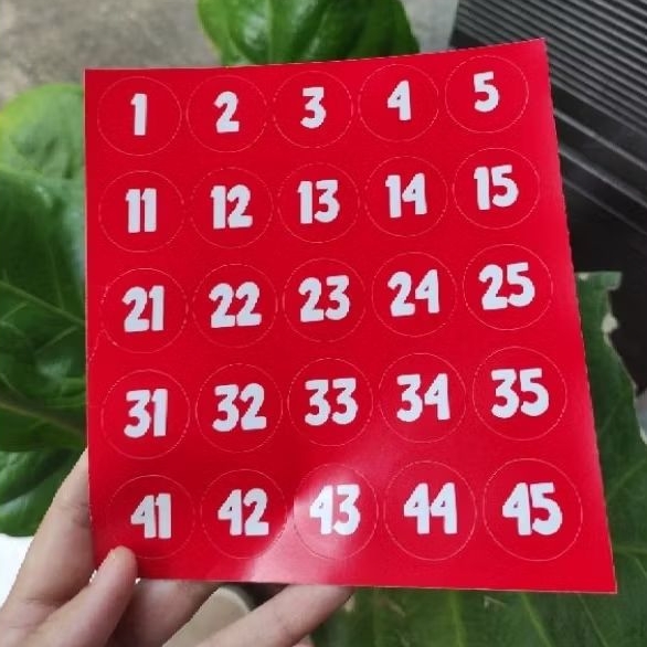 

Stiker Angka 1-100 chromo dan vinil (min order 4)