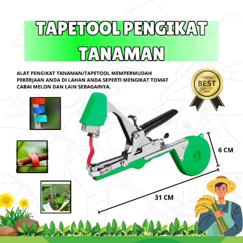 TAPETOOL PENGIKAT TANAMAN/ALAT STAPLES RANTING ( TAPETOOL ALAT PENGIKAT TANAMAN )