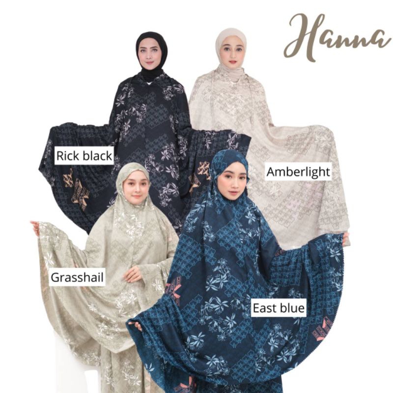 Latia- mukena hanna maxmara mukena maxmara silk premium mukena jumbo dewasa mukena 2in1