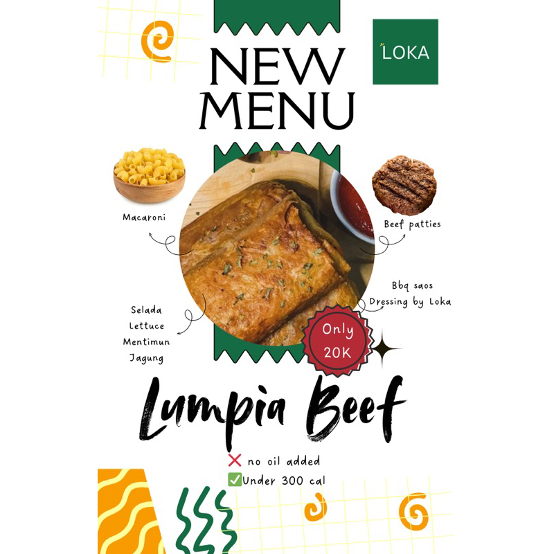 

Lumpia Beef No Oil added by Loka
