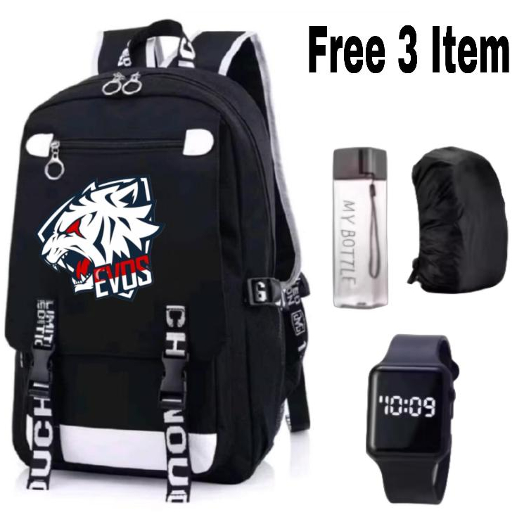 MAMA BAGS [COD] TAS EVOS - TAS RANSEL EVOS - TAS SEKOLAH GAMBAR EVOS - TAS ANAK ANAK KARAKTER EVOS -