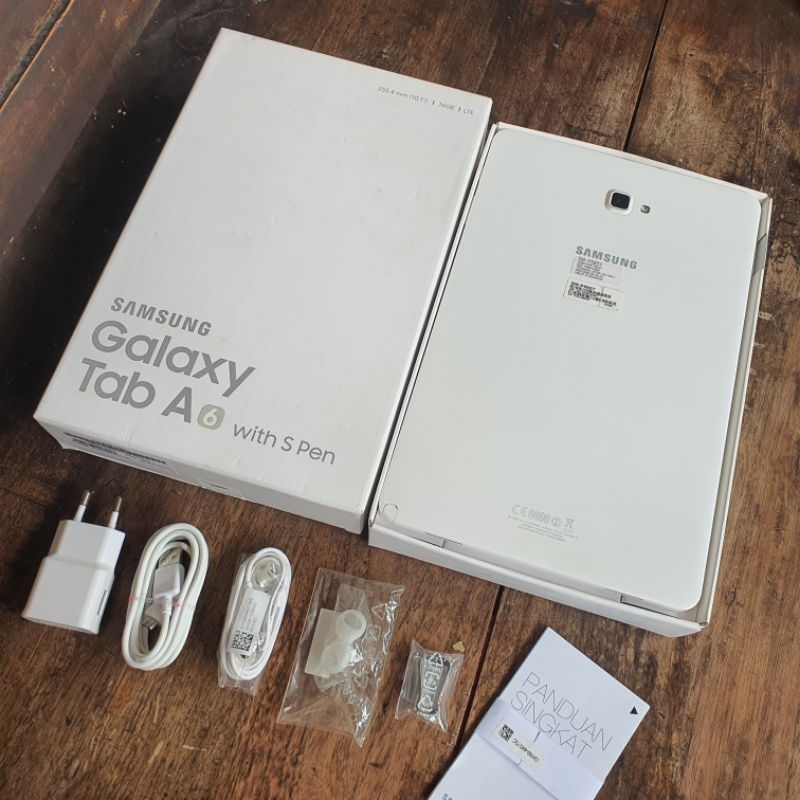 Samsung Tab A6 10 inch with S-Pen SEIN 99% Like New Fullori Galaxy Tab 10 inci Stylus Pen
