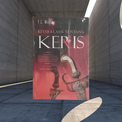 Buku Kitab Klasik Tentang Keris - F L Winter - Panji Pustaka Original Musibook