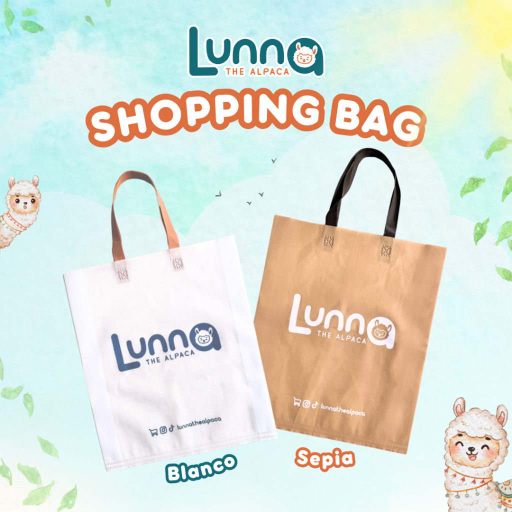 LUNNA THE ALPACA Shopping Bag Tote Bag