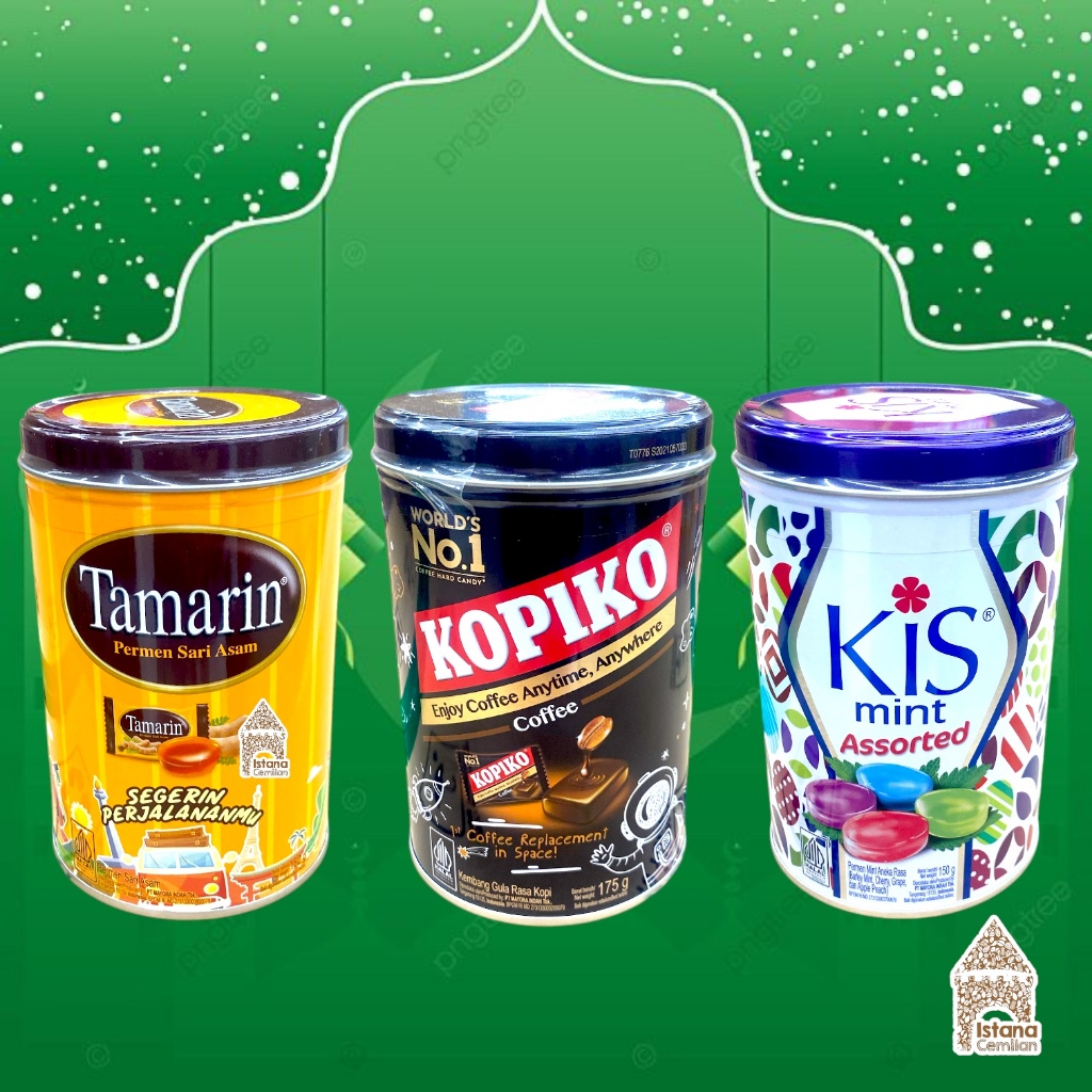 

KOPIKO / Tamarin / KIS Permen Kaleng Hampers Lebaran Idul Fitri