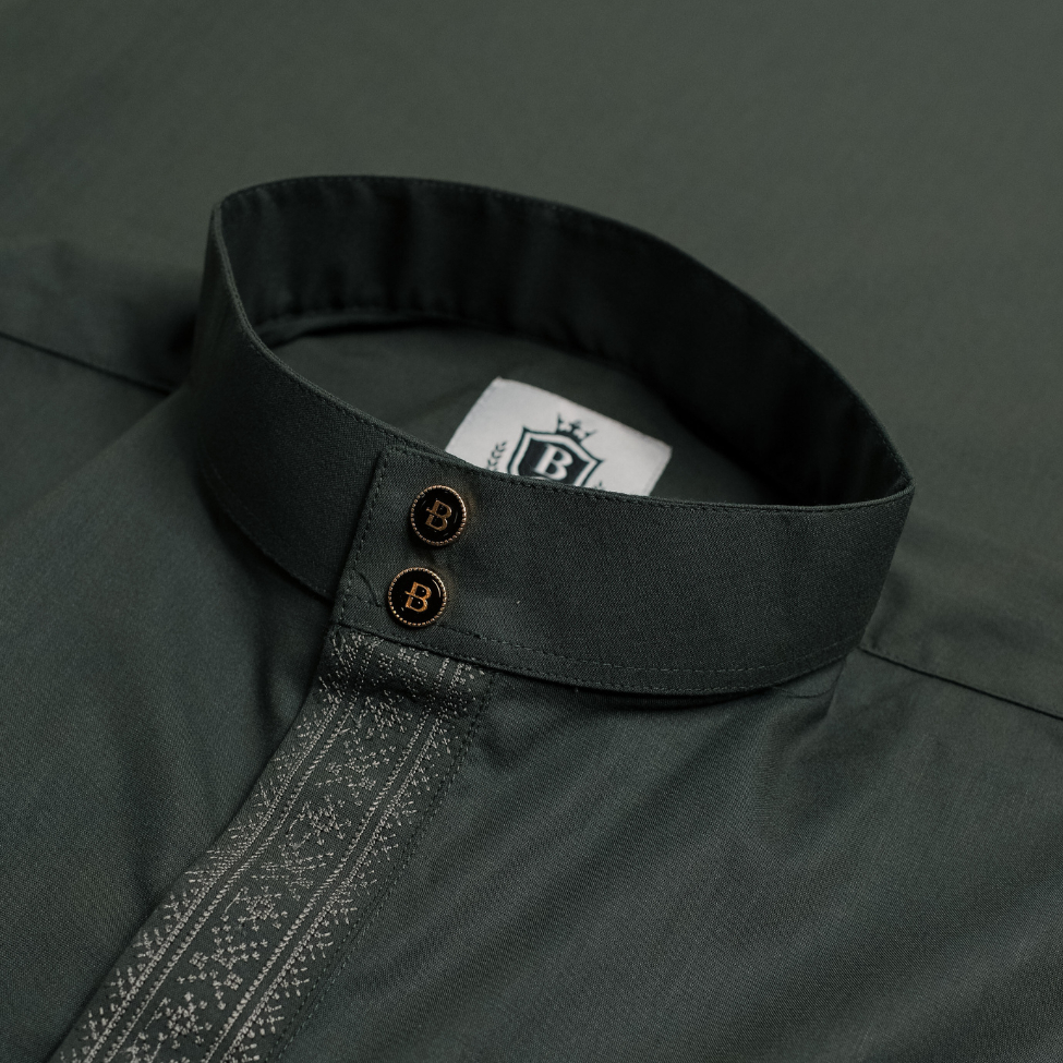 BASTOH Koko Jubah Afzal  Bordir Pria  Lengan Panjang_FREE EXCLUSIVE BOX