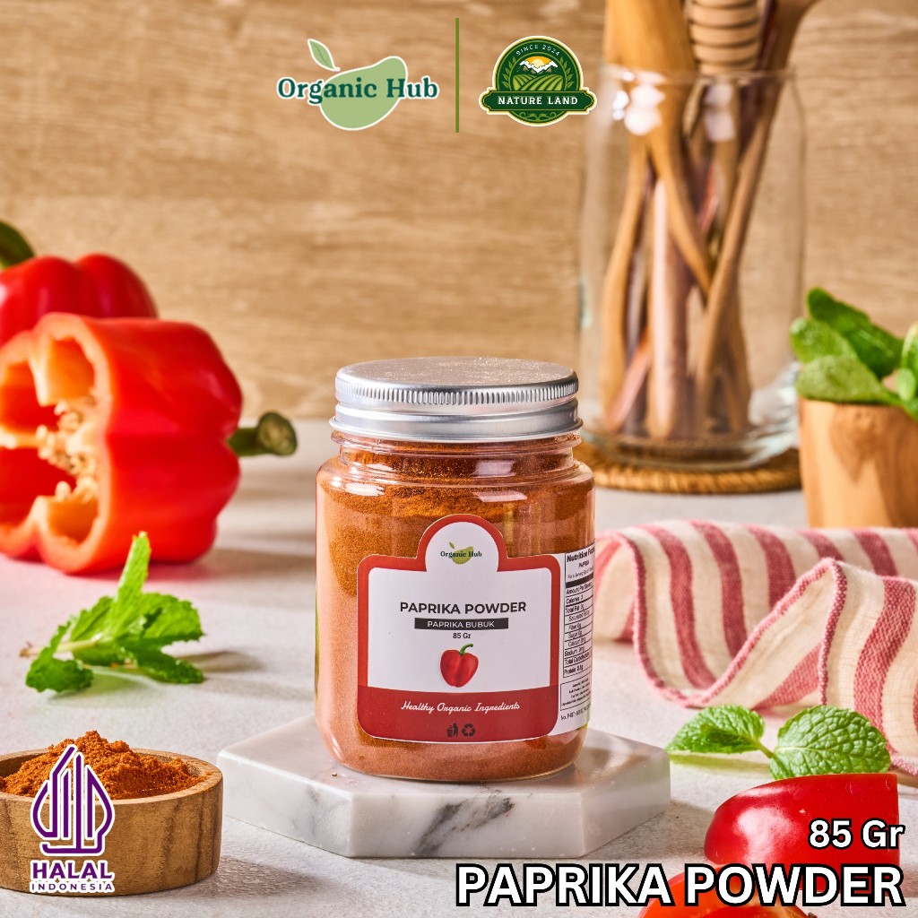 

Organic Hub Paprika Bubuk 100% Asli Rempah Nusantara Papprika Powder Bumbu Masak Dapur Premium 85 gr