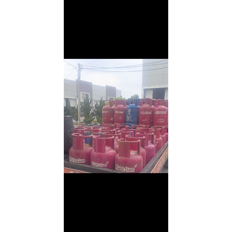 Promo  Tabung Gas 12Kg Pink BrightGas / Biru Elpiji