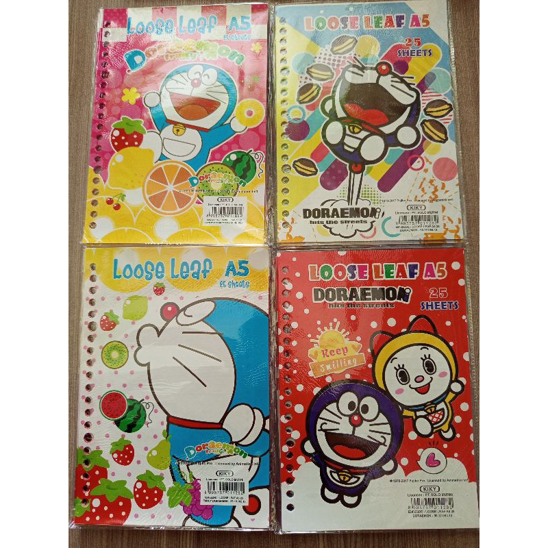 

LOOSE LEAF KIKY A5 POLOS (ISI 50 LEMBAR) & KARAKTER / ISI BINDER KIKY KARAKTER DORAEMON WATCH CAR FLORA DLL (ISI 25 LEMBAR)