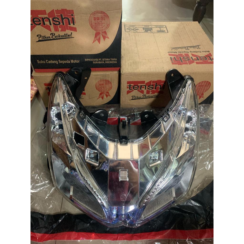 Lampu Depan Vario 110 Fi+Led Tenshi