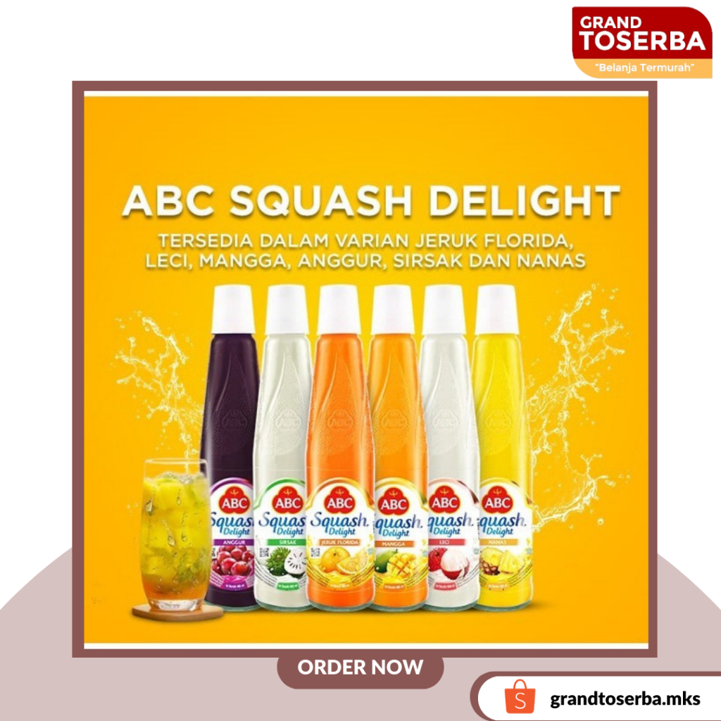 

Sirup ABC Squash Delight 450 ml