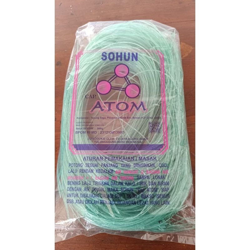 

mie sohun atom 300 gram