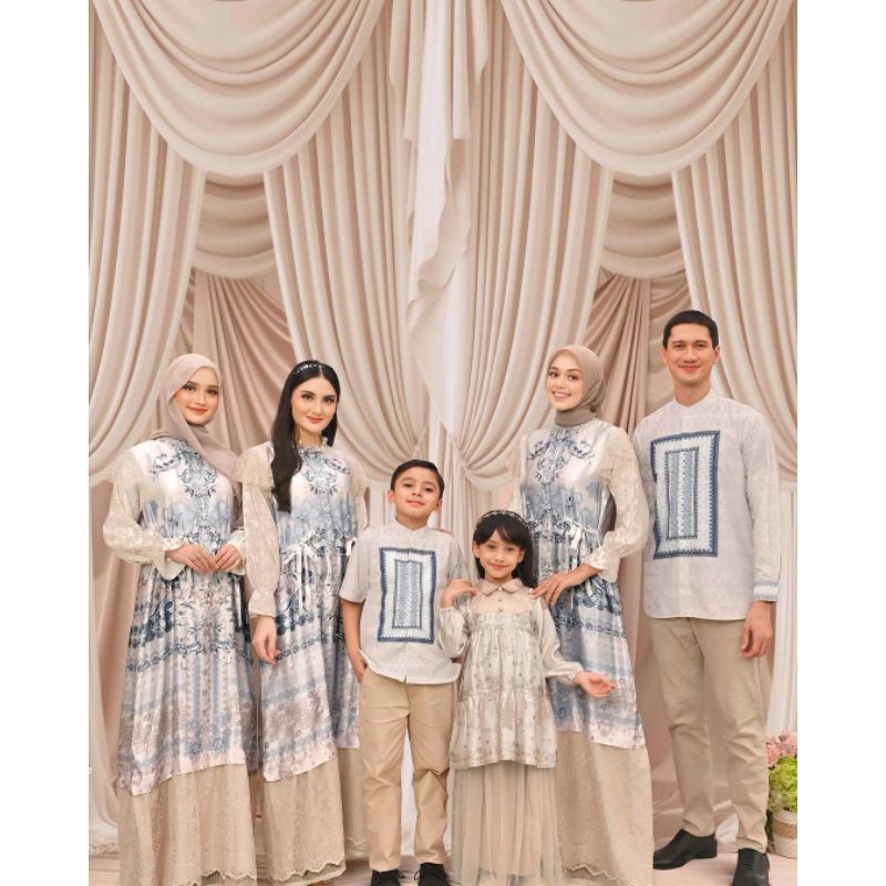 Vanilla Hijab Camellia Raya Signature