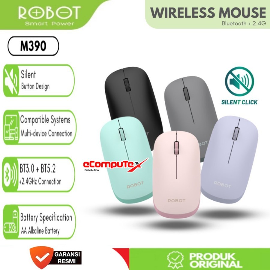 ROBOT MOUSE M390 WIRELESS BLUETOOTH / M390