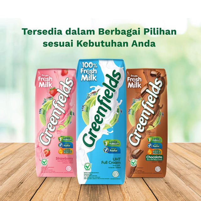 

Greenfields UHT milk strawberry 250ml