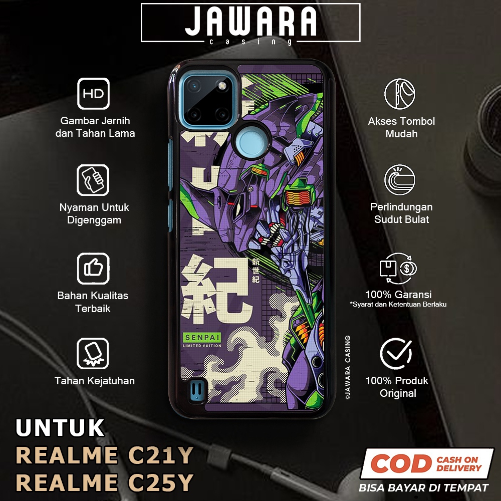 Case Realme C21Y C25Y Casing Realme C21Y C25Y [EVAN] Premium Case Glossy Case Hp Realme Jawara Casin