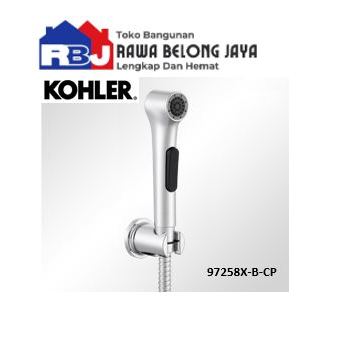 KOHLER Jet Shower Bidet Elate / Kohler 97258X-B-CP Elate Hygiene Jet Shower+Hose Chrome