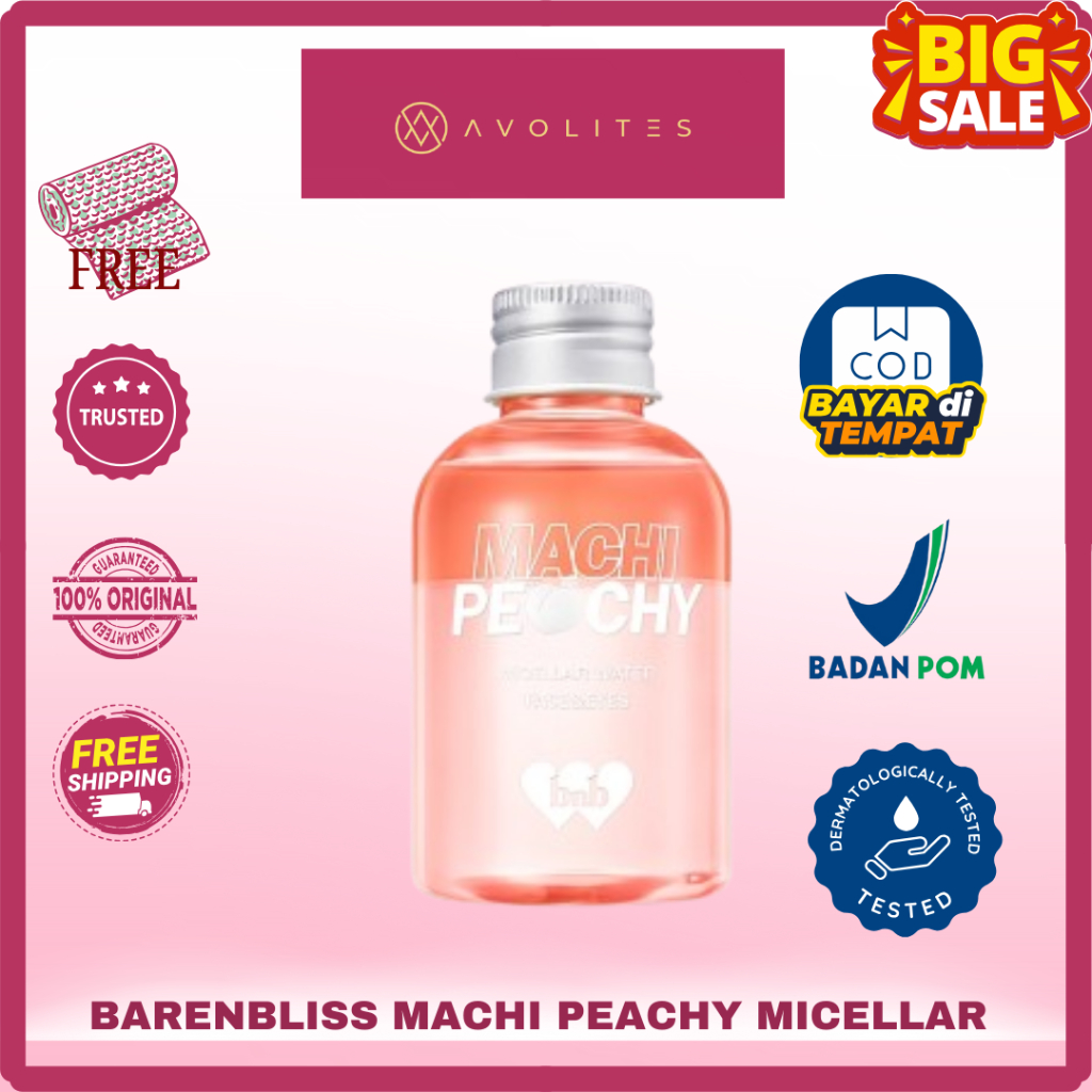 BNB barenbliss Machi Peachy Micellar Water - Mineral Oil Free/micellar water/micellar korea