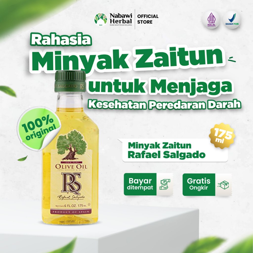 

RS RAFAEL SALGADO - Minyak Zaitun Extra Virgin Olive Oil 175ml
