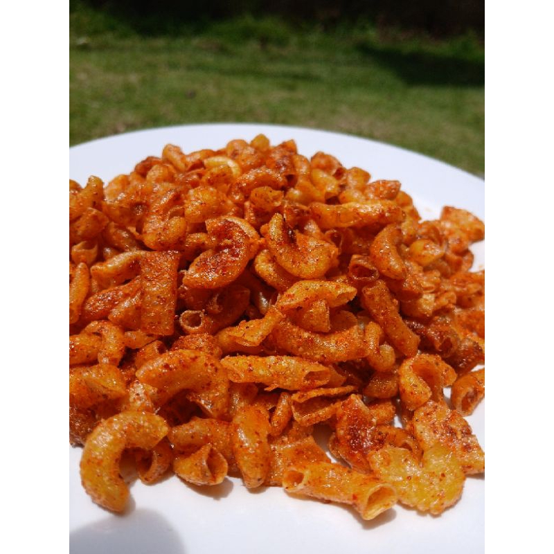 

500gr MAKARONI MAKRONI CIKRUH KRIUK ORI PEDAS JERUK KHAS TASIK