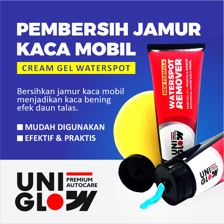Pembersih Jamur Kaca Mobil Cream By Uniglow Autocare