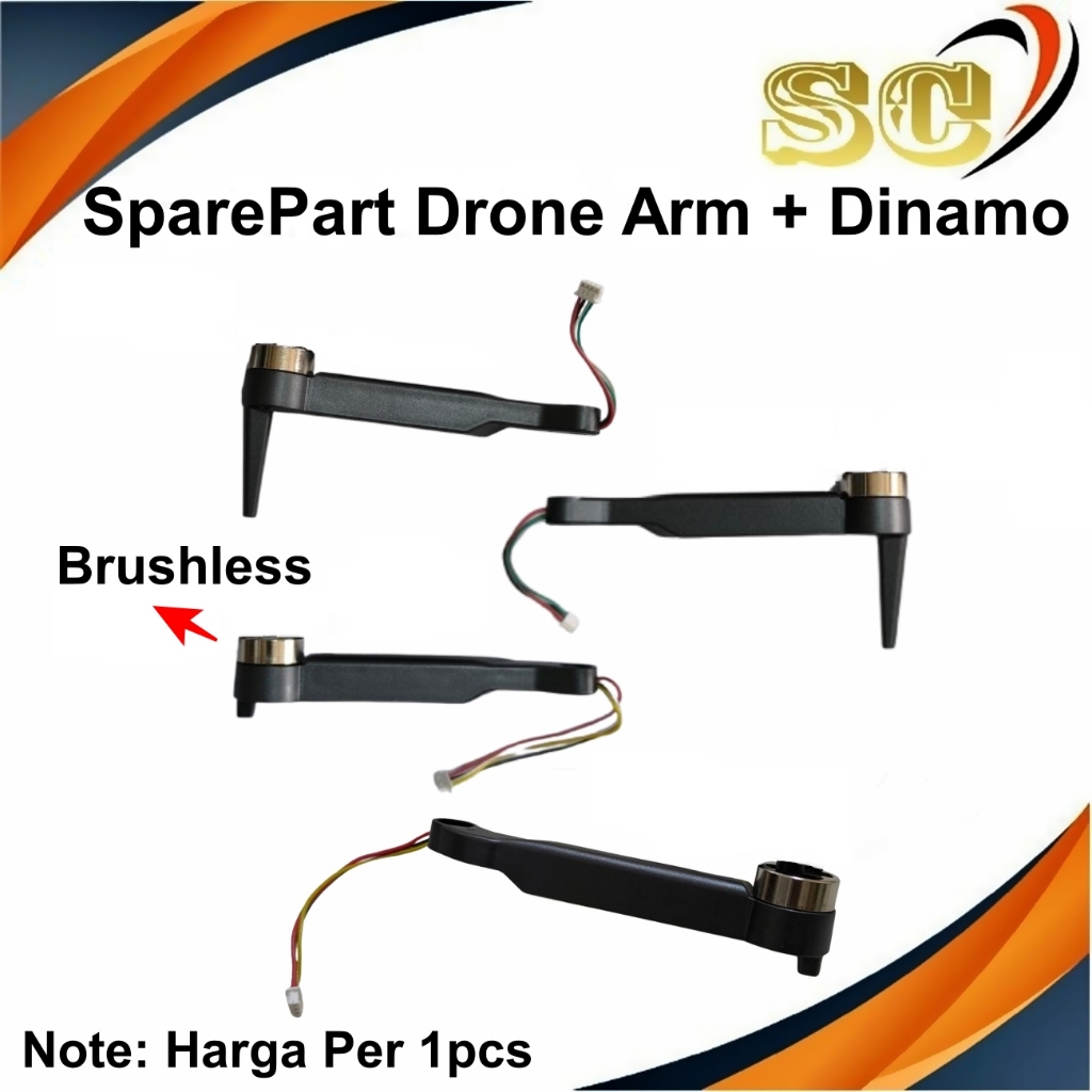 Drone Part / Sparepart Drone BenSon Fly Mini Pro Arm Plus Dinamo / Dinamo Brushless