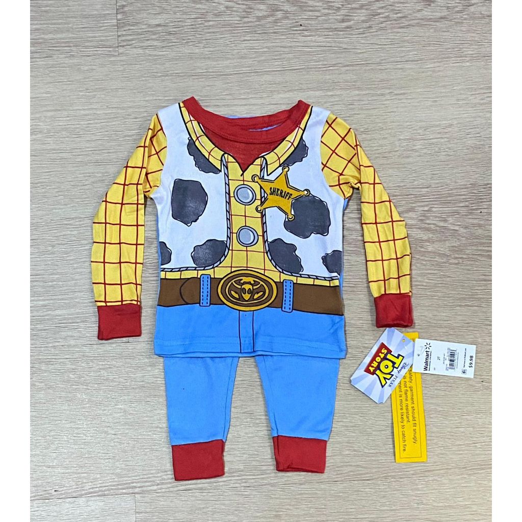 Baju karakter bayi anak spiderman toy story