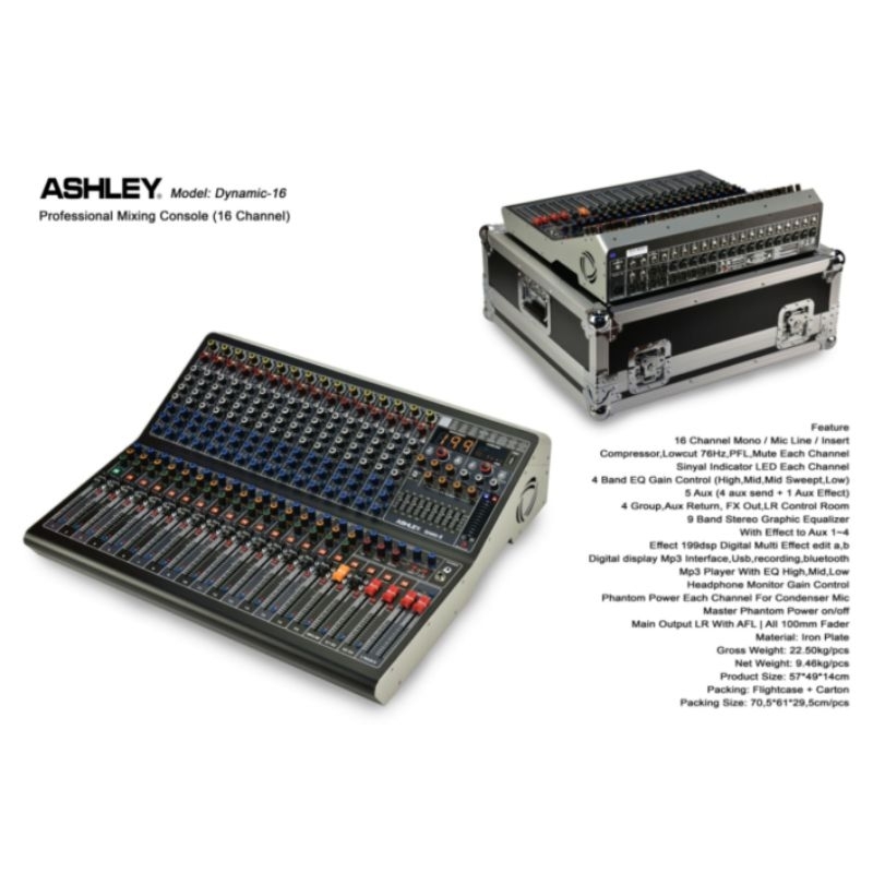 mixer audio 16 channel original ashley dynamic 16 mixer 16 channel free hardcase