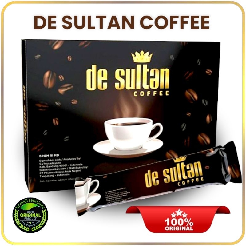 

KOPI DE SULTAN COFFEE 1 BOX ISI 10 SACHET ORIGINAL KOPI KESEHATAN