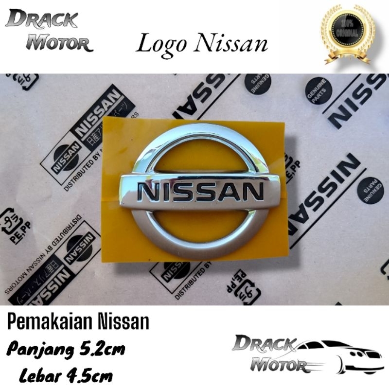 Logo Nissan Chrome Original Nissan Terrano Livina  Xtrail March Juke