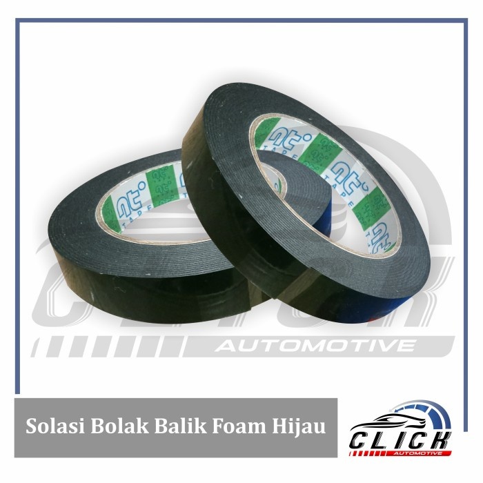 

Double Tape NT Tape ORIGINAL / Isolasi Bolak Balik Foam Hijau Solasi